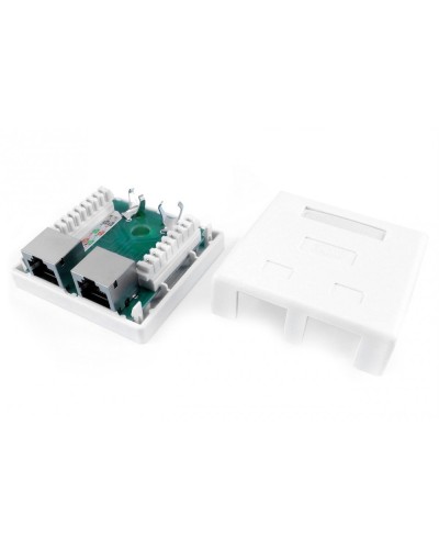 SB1-2-8P8C-C6-SH-WH. Розетка RJ-45. Hyperline в Ижевске