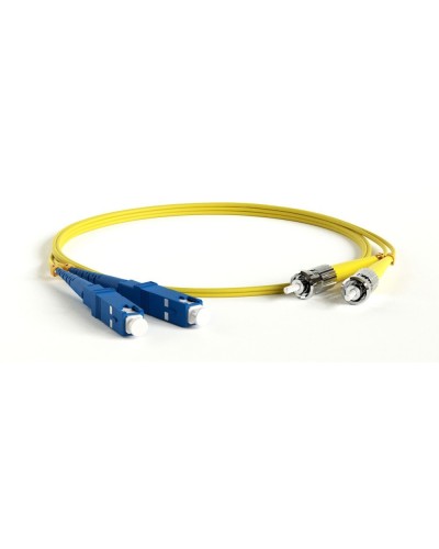 FC-D2-9-SC/UR-ST/UR-H-1M-LSZH-YL. Патч-корд волоконно-оптический ST-SC. Hyperline в Ижевске