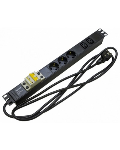 SHE19-3SH-2IEC-B-2.5EU. Блок розеток 19. Hyperline в Ижевске