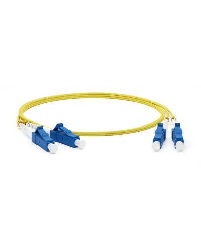 FC-D2-9-LC/UR-LC/UR-H-20M-LSZH-YL. Патч-корд волоконно-оптический одномодовый. Hyperline в Ижевске