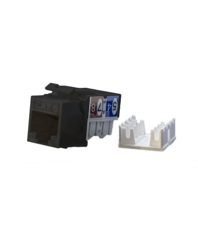 KJ9-8P8C-C6-90-BK. Вставка Keystone Jack RJ-45. Hyperline в Ижевске