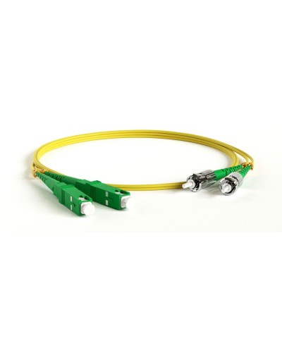FC-D2-9-SC/AR-ST/AR-H-1M-LSZH-YL. Патч-корд волоконно-оптический ST-SC. Hyperline в Ижевске