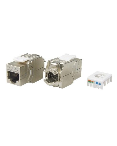 KJ8-8P8C-C5e-180-TLS-SH-F-WH. Вставка Keystone Jack RJ-45. Hyperline в Ижевске