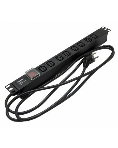 SHE19-8IEC-S-2.5EU. Блок розеток 19. Hyperline в Ижевске