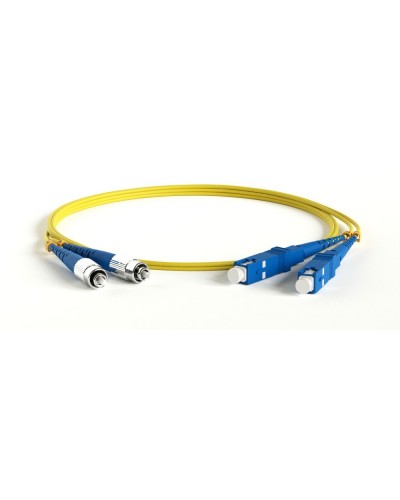 FC-D2-9-FC/UR-SC/UR-H-2M-LSZH-YL. Патч-корд волоконно-оптический SC-FC. Hyperline в Ижевске