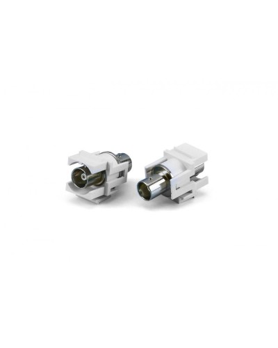 KJ1-BNC-D-WH. Вставка Keystone Jack RJ-45. Hyperline в Ижевске