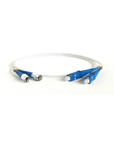 FC-D2-9A1-FC/UR-SC/UR-H-1M-LSZH-WH. Патч-корд волоконно-оптический SC-FC. Hyperline в Ижевске