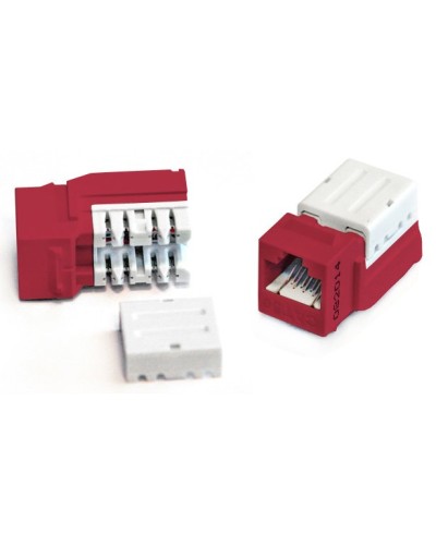 KJNE-8P8C-C5e-90-RD. Вставка Keystone Jack RJ-45. Hyperline в Ижевске