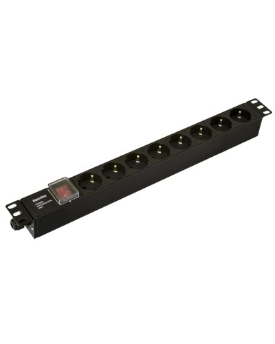 SHE19-8SH-S-CB. Блок розеток 19. Hyperline в Ижевске