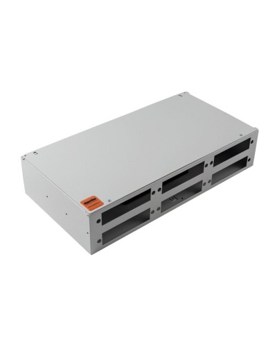 FO-19R-2U-6xSLT-W140H42-48UN-GY. Кросс оптический 19. Hyperline в Ижевске