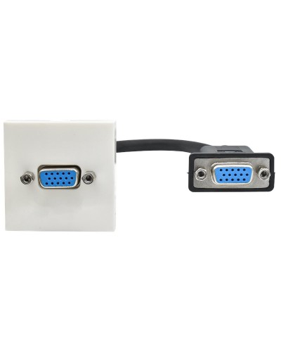 Розетка VGA M/M PRIMER РКМ-10-20-П белый IEK(PR-KK40D-RV-0-1-K01). Розетка. IEK в Ижевске