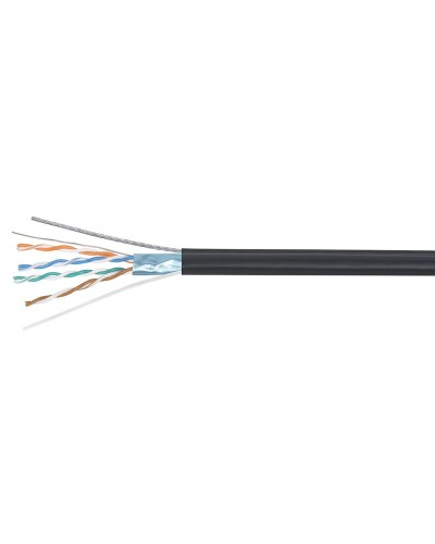 GENERICA F/UTP кат. 5E 100МГц 4 пары LDPE OUTDOOR трос 1,2мм черный (BC3-C5E04-359-305-G). Кабель «витая пара» (LAN) для структурированных систем связи. IEK в Ижевске