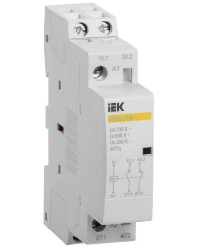 Контактор модульный КМ20-11M AC (MKK11-20-11). Контактор модульный. IEK в Ижевске