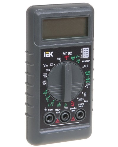 Мультиметр цифровой Compact M182 (TMD-1S-182). Мультиметр цифровой. IEK в Ижевске