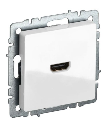 Розетка HDMI РHDMI-0-БрБ белая BRITE (BR-H10-K01). Розетка HDMI. IEK в Ижевске