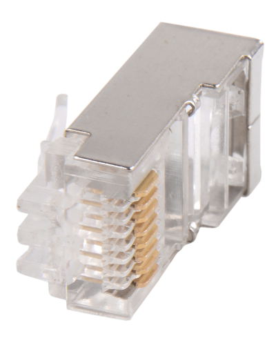 GENERICA Разъём RJ-45 FTP для кабеля кат. 5Е (20 шт) (CS3-1C5EF-G). Разъем RJ-45. IEK в Ижевске