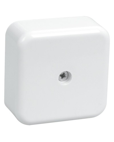 Коробка распаячная КМ41206-01 50х50х20 открытой проводки (4 клеммы 3 мм²) белая (UKO10-050-050-020-K01). Коробка распаячная безгалогенная (HF). IEK в Ижевске