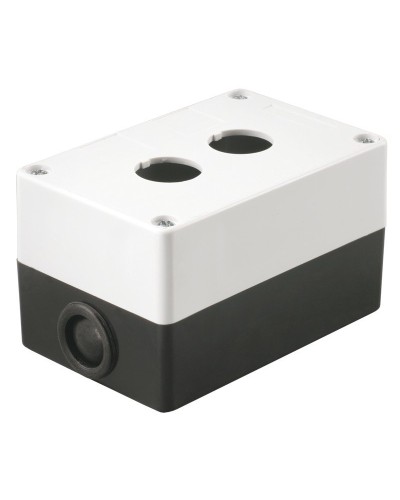 Корпус КП102 для кнопок 2 места белый (BKP10-2-K01). Корпус для кнопочных постов. IEK в Ижевске