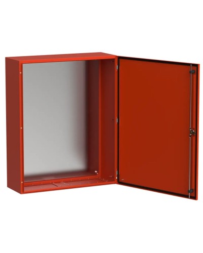ЩМП-100.80.30 УХЛ1 IP66 RAL3020 TITAN 5 (TI5-13-N-100-080-030-66). Корпус металлический с монтажной платой. IEK в Ижевске