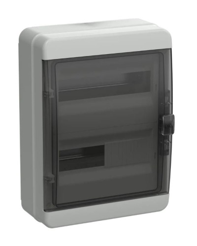 Корпус пластиковый КМПн-24 IP65 TEKFOR (TF5-KP72-N-24-65-K03-K02). Корпус модульный пластиковый черная прозрачная дверь. IEK в Ижевске