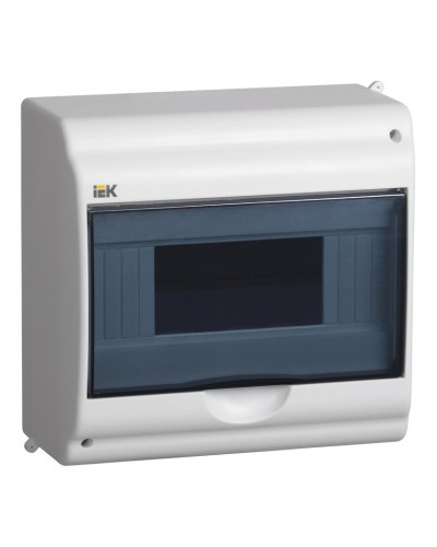 Корпус пластиковый КМПн 2/9-2 IP31 белый KREPTA 3 (MKP42-N-09-31-02). Щиток модульный с прозрачной дверцей, настенный. IEK в Ижевске