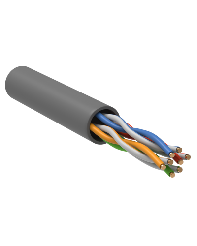 GENERICA U/UTP кат.5E 24AWG 4 пары LSZH серый (BC1-C5E04-121-305-R-G). Кабель «витая пара» (LAN) для структурированных систем связи. IEK в Ижевске