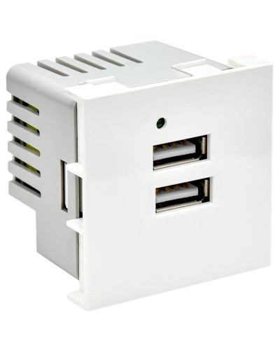 Розетка USB A+A 4,2А PRIMER РКЮ-23-40-П белый IEK PR-KK40D-RU-0-2-AA-K01). Розетка USB. IEK в Ижевске