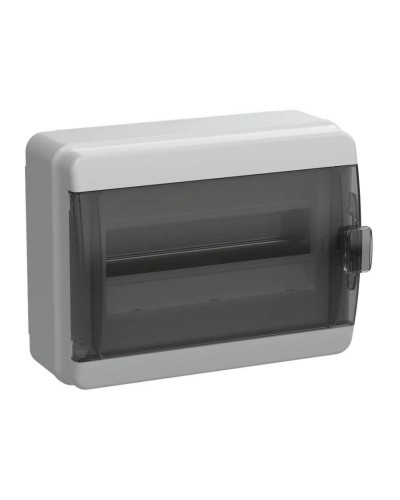 Корпус пластиковый КМПн-12 IP65 TEKFOR (TF5-KP72-N-12-65-K03-K02). Корпус модульный пластиковый черная прозрачная дверь. IEK в Ижевске