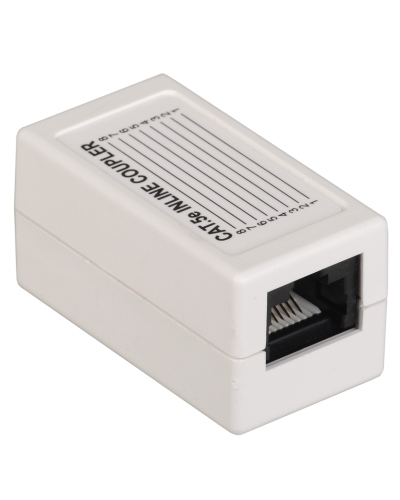 CS70-1C5EU. Проходной адаптер категория 5Е UTP тип RJ45-RJ45, белый. ITK в Ижевске