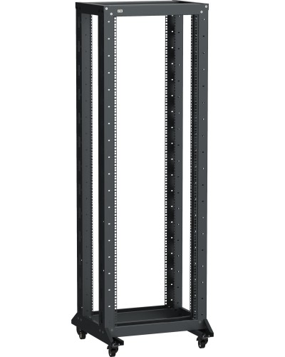 LF05-20U66-2RM. Стойка 2-рамная на рол. 20U 600х600мм черная. ITK в Ижевске