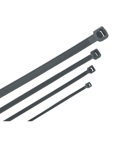 HKB-W48-L200 (100 шт). Хомут кабельный ХКн 4,8х200мм нейлон черный. ITK в Ижевске