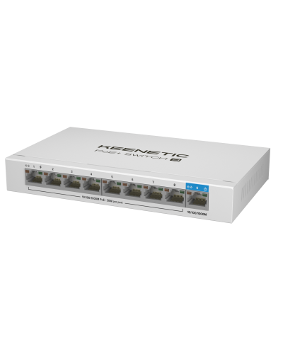 Keenetic KN-4710 (L2) 9х1Гбит/с 8PoE+ 120W. Коммутатор с PoE. KEENETIC в Ижевске