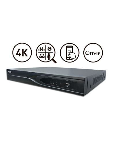KN-PRO16/2-4K. Видеорегистратор IP 16-канальный. KENO в Ижевске