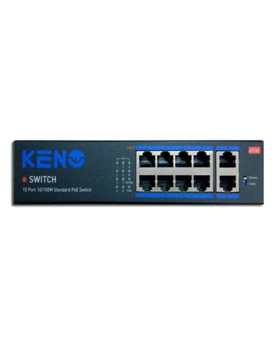KN-SW802POE+. Коммутатор с питанием по PoE. KENO в Ижевске