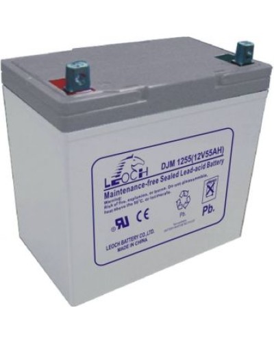 LEOCH DJM 1255. Аккумулятор герметичный свинцово-кислотный. LEOCH в Ижевске