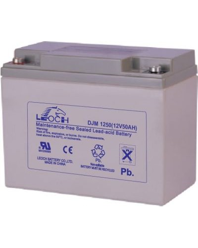 LEOCH DJM 1250. Аккумулятор герметичный свинцово-кислотный. LEOCH в Ижевске