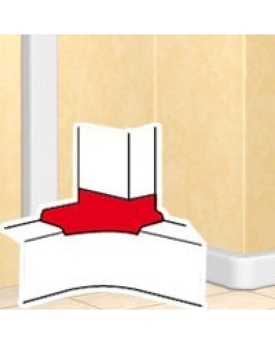 Отвод угловой для короба DLP 35х80/105, 50х80/150 (010763): Отвод угловой в Ижевске