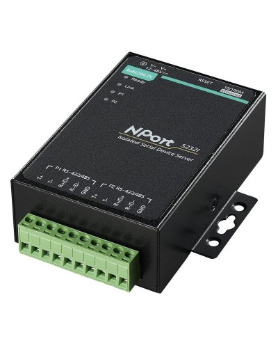 NPort 5232I. 2-портовый асинхронный сервер. MOXA в Ижевске