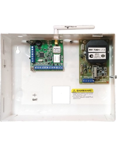 NV 1010c. Устройство оконечное объектовое приемно-контрольное c GSM коммуникатором. NAVIgard в Ижевске