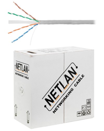 U/UTP 4pair, Cat6, Solid, In, PVC (EC-UU004-6-PVC-GY). Кабель «витая пара» (LAN) для структурированных систем связи. NETLAN в Ижевске