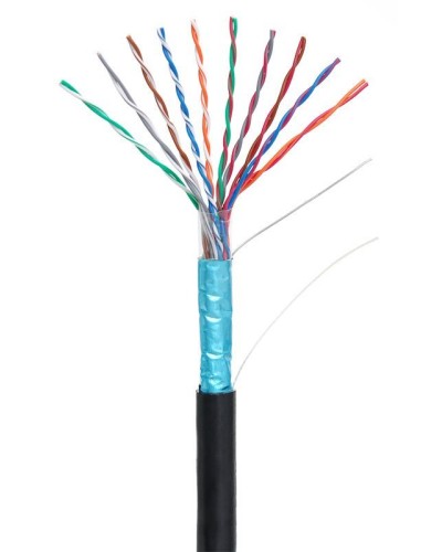 F/UTP 10pair, Cat5, Out, PE (EC-UF010-5-PE-BK-3). Кабель «витая пара» (LAN) для структурированных систем связи. NETLAN в Ижевске