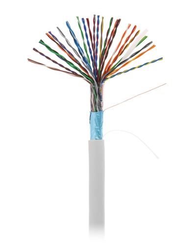 F/UTP 25pair, Cat5, In, PVC (EC-UF025-5-PVC-GY-3). Кабель «витая пара» (LAN) для структурированных систем связи. NETLAN в Ижевске