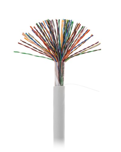 U/UTP 50pair, Cat5, In, PVC (EC-UU050-5-PVC-GY-3). Кабель «витая пара» (LAN) для структурированных систем связи. NETLAN в Ижевске