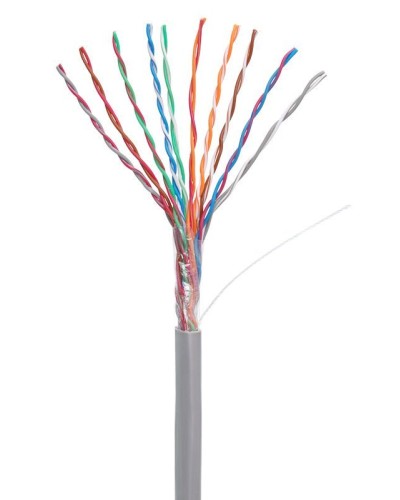 U/UTP 10pair, Cat5, In, PVC (EC-UU010-5-PVC-GY-3). Кабель «витая пара» (LAN) для структурированных систем связи. NETLAN в Ижевске