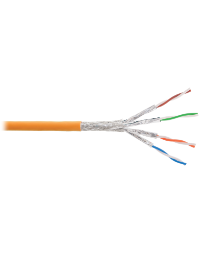 S/FTP, 4pair, Cat.6a, Solid, In, LSZH (NKL 9355C-OR). Кабель «витая пара» (LAN) для структурированных систем связи. NIKOLAN в Ижевске