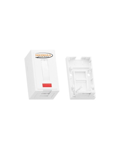 NMC-MB1P-ST-WT. Корпус настенной розетки. NIKOMAX в Ижевске