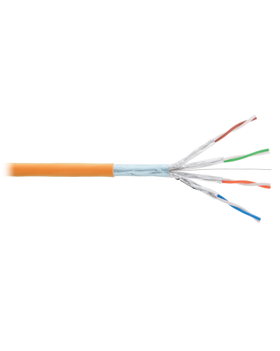 F/FTP 4pair, Cat6a, Solid, In, нг(А)-HF (NMC 4355C-OR). Кабель «витая пара» (LAN) для структурированных систем связи. NIKOMAX в Ижевске
