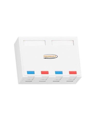 NMC-MB4P-ST-WT. Корпус настенной розетки. NIKOMAX в Ижевске