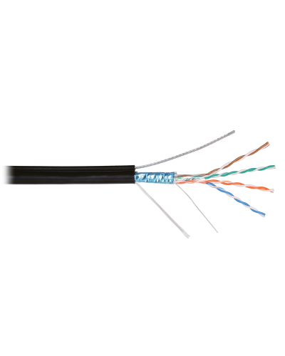 F/UTP 4pair, Cat5e, Solid, Out, SW, PVC (NMC 4905B-BK). Кабель «витая пара» (LAN) для структурированных систем связи. NIKOMAX в Ижевске