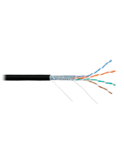 F/UTP 4pair, Cat5e, Solid, In/Out, нг(А)-HF (NMC 9200C-BK). Кабель «витая пара» (LAN) для структурированных систем связи. NIKOMAX в Ижевске